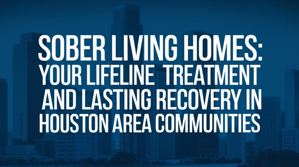 Sober Living Homes: Your Lifeline Between Treatment and Lasting Recovery in Houston Area Communities