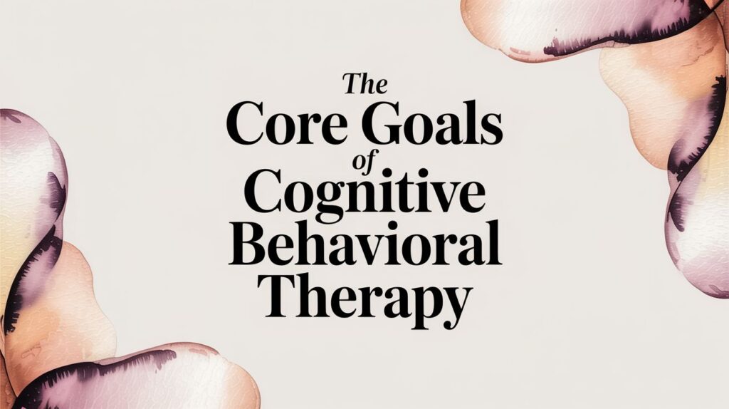 The Core Goals of Cognitive Behavioral Therapy