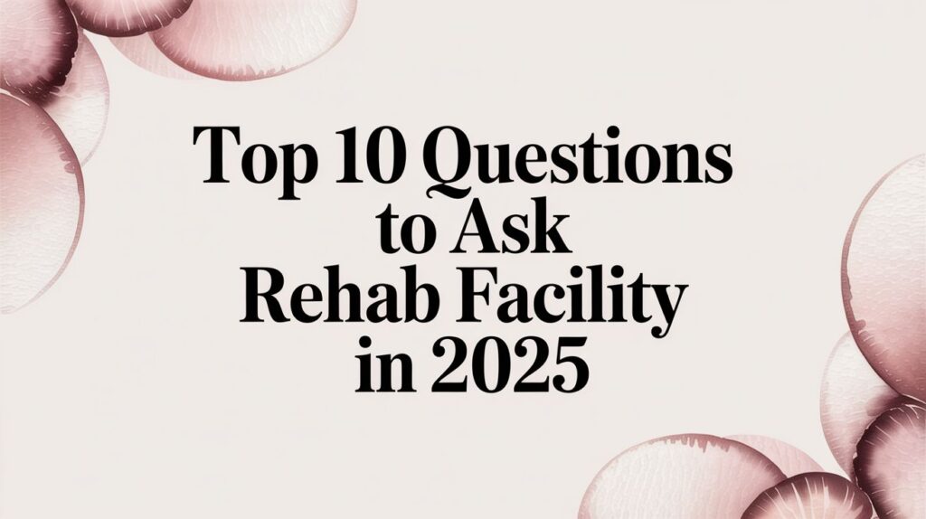 Top 10 questions to ask rehab facility in 2025