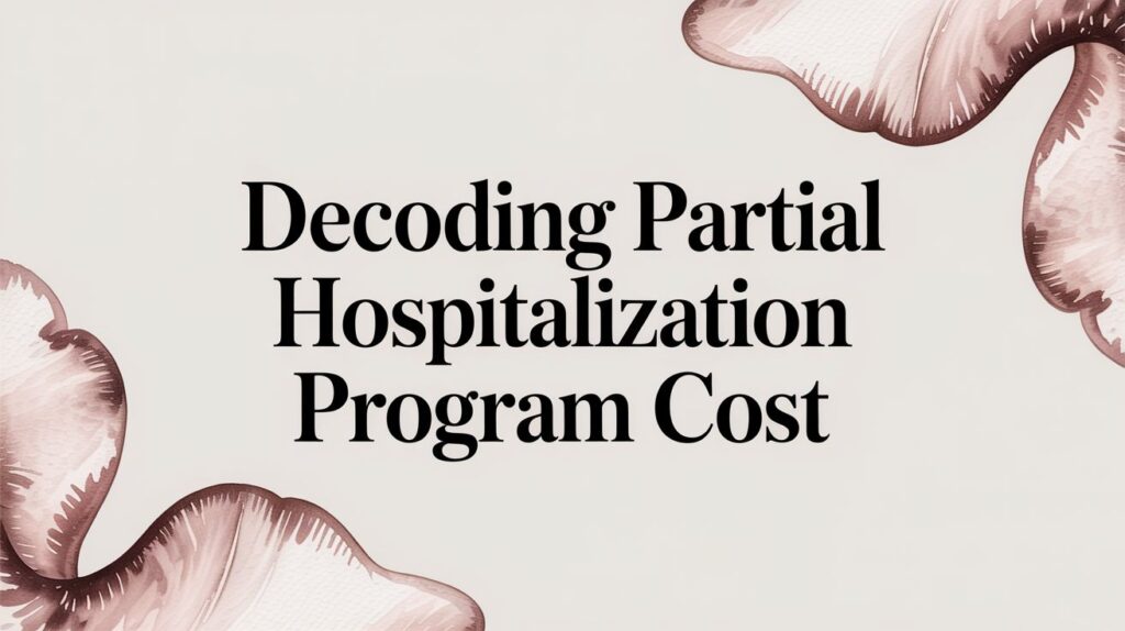 Decoding Partial Hospitalization Program Cost
