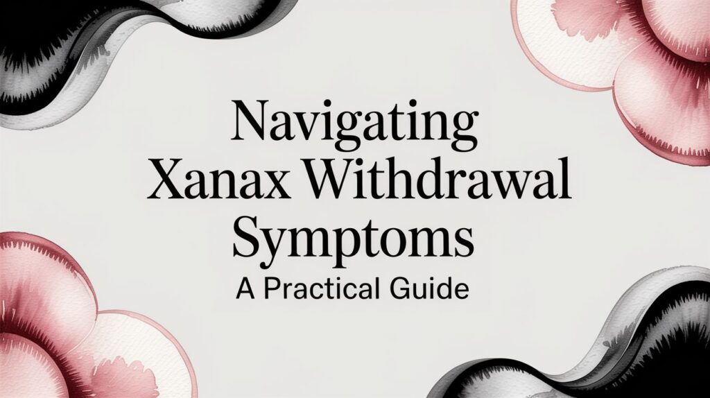 Navigating Xanax Withdrawal Symptoms A Practical Guide