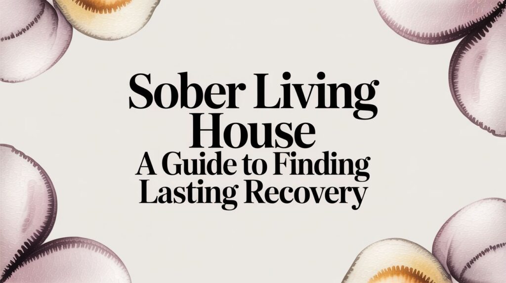Sober Living House A Guide to Finding Lasting Recovery