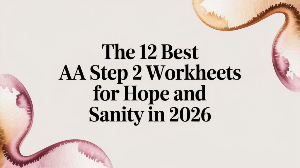 The 12 Best AA Step 2 Worksheets for Hope and Sanity in 2026