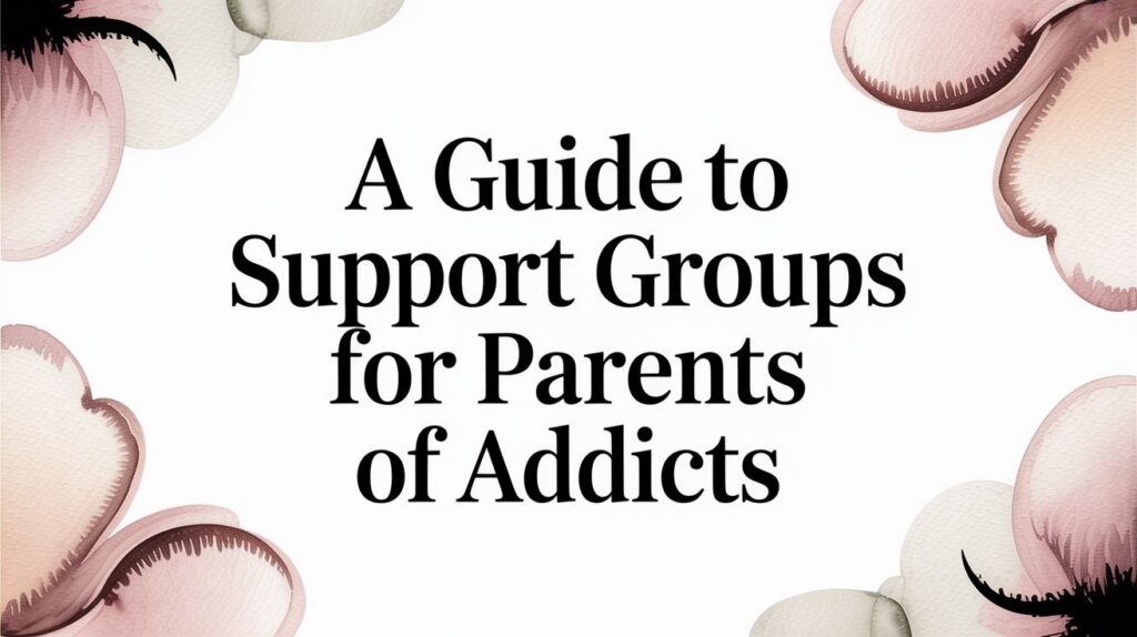 A Guide to Support Groups for Parents of Addicts