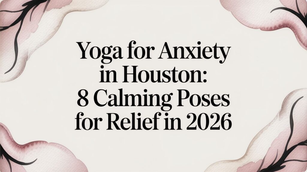 Yoga for Anxiety in Houston: 8 Calming Poses for Relief in 2026