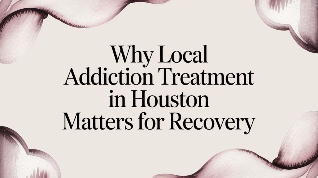 Why Local Addiction Treatment in Houston, TX Matters for Recovery