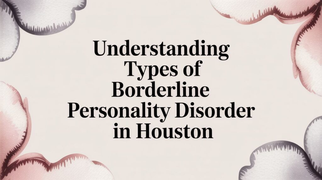 Understanding the Types of Borderline Personality Disorder in Houston, TX