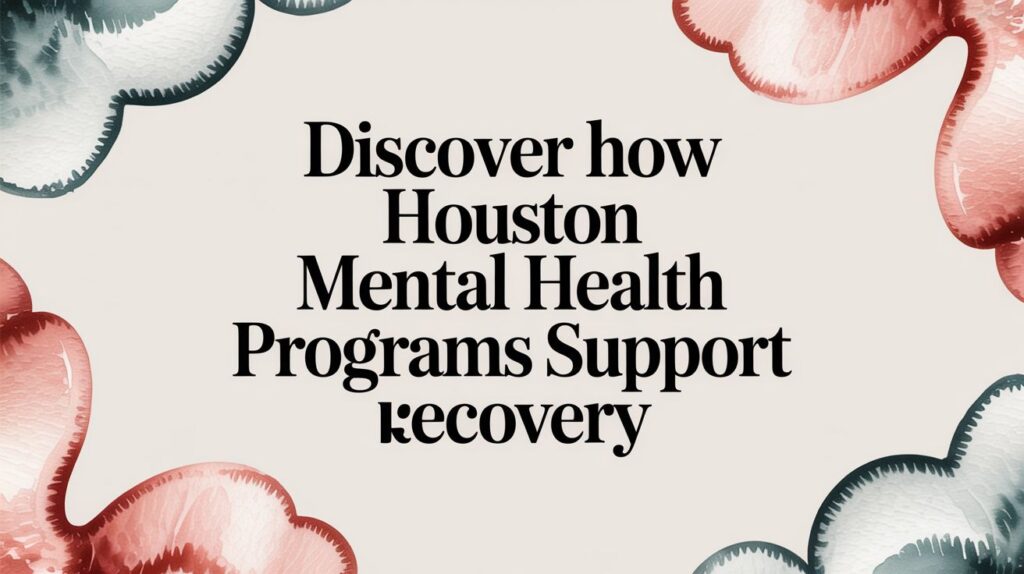 Discover How Houston Mental Health Programs Support Recovery in 2026