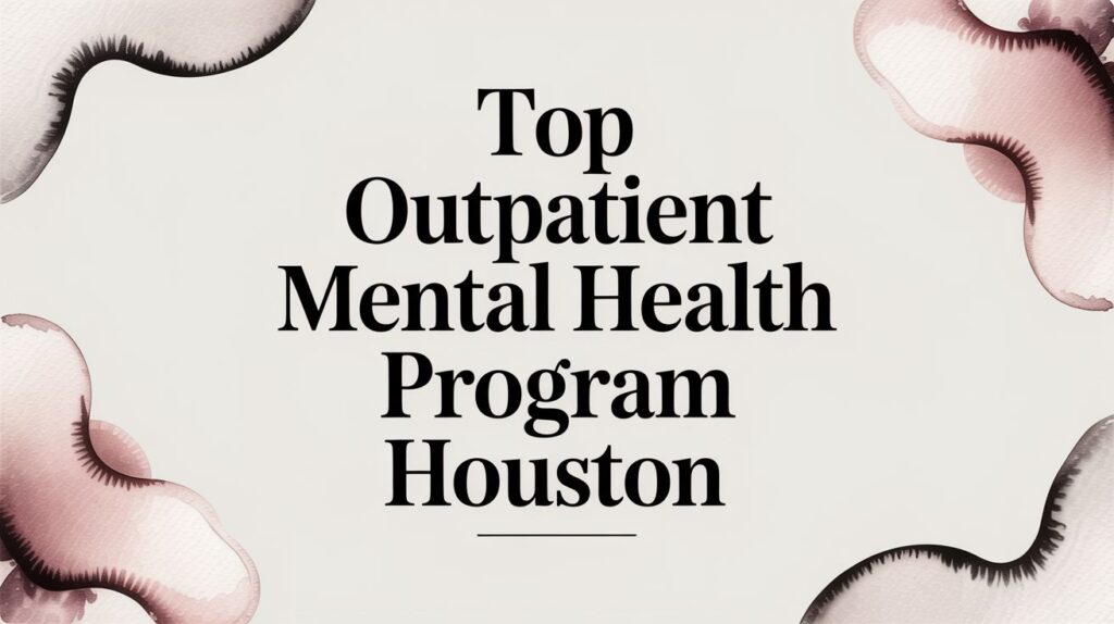 Top Outpatient Mental Health Program Houston
