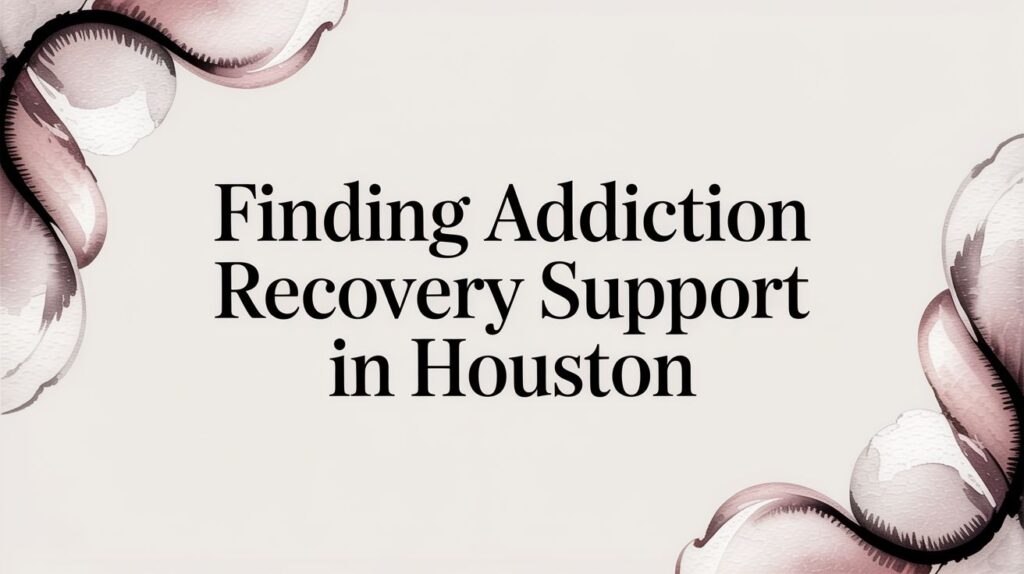 Finding Addiction Recovery Support In Houston, TX for 2026