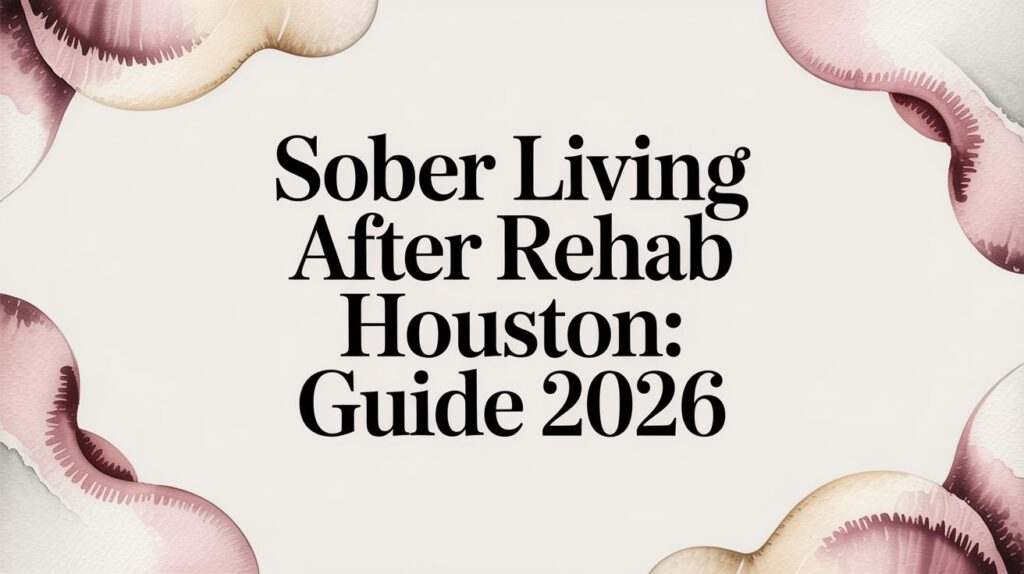 Sober Living After Rehab Houston: Guide 2026