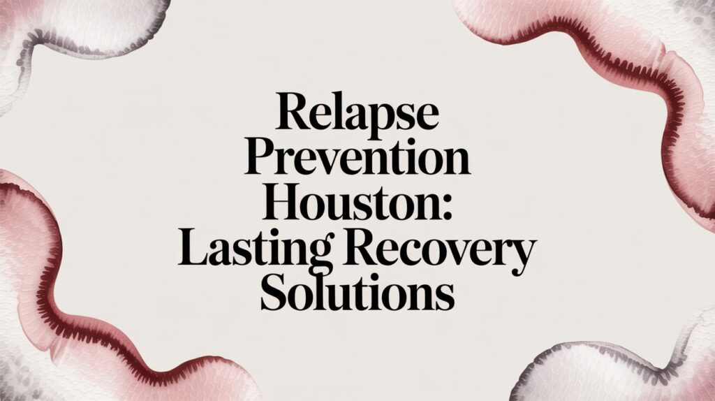 Relapse Prevention Houston: Lasting Recovery Solutions