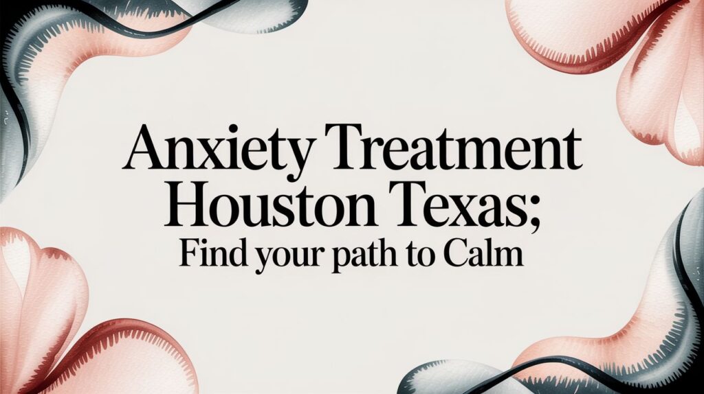Anxiety Treatment Houston Texas: Find Your Path to Calm