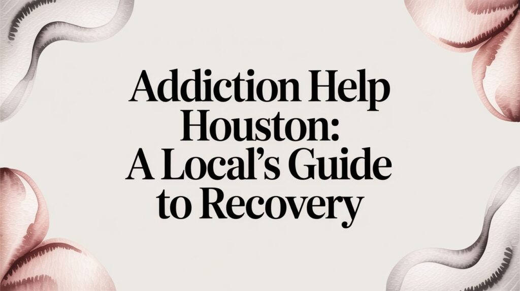Addiction Help Houston: A Local&rsquo;s Guide to Recovery
