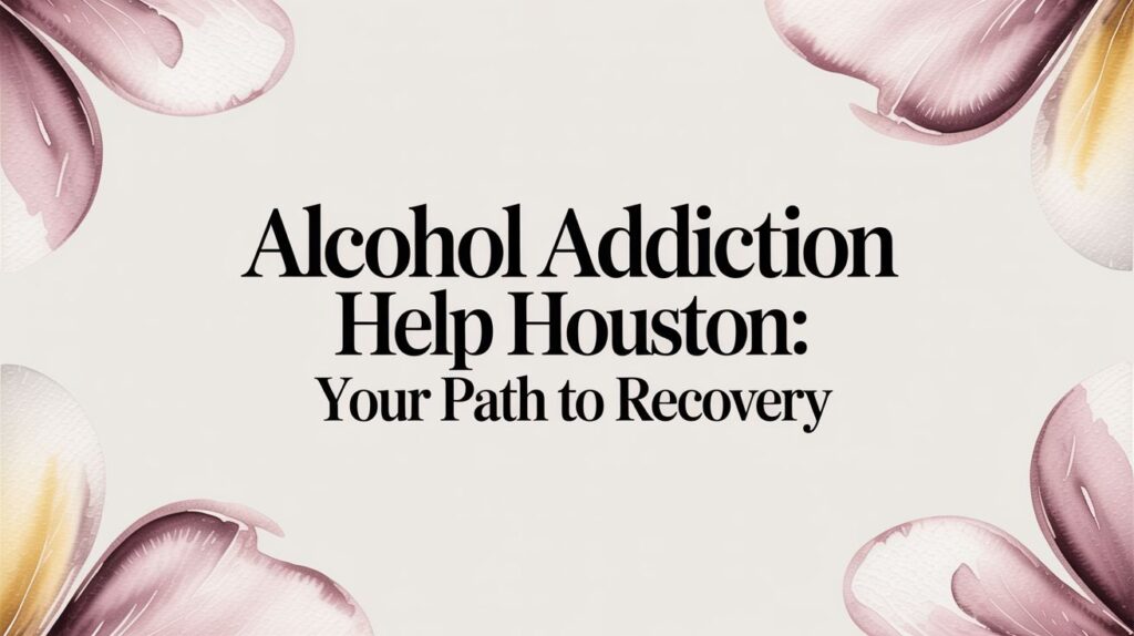 Alcohol Addiction Help Houston: Your Path to Recovery
