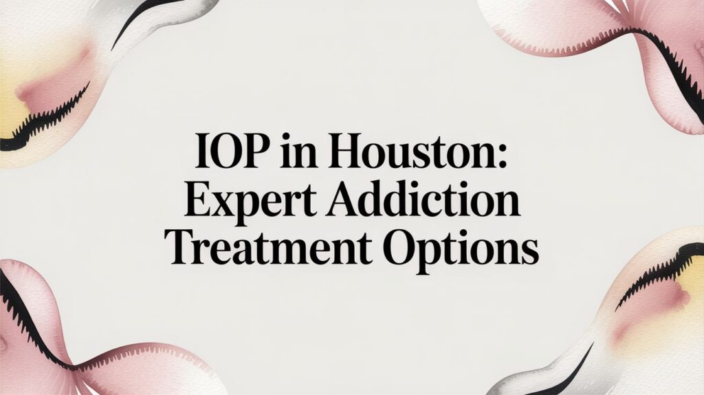 IOP in Houston: Expert Addiction Treatment Options