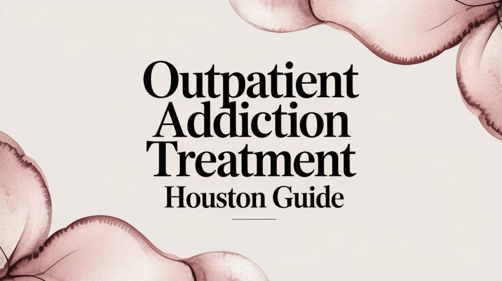 Outpatient Addiction Treatment Houston Guide