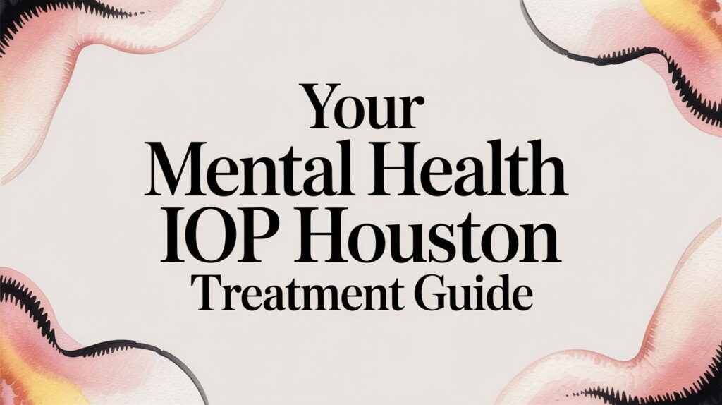 Your Mental Health IOP Houston Treatment Guide