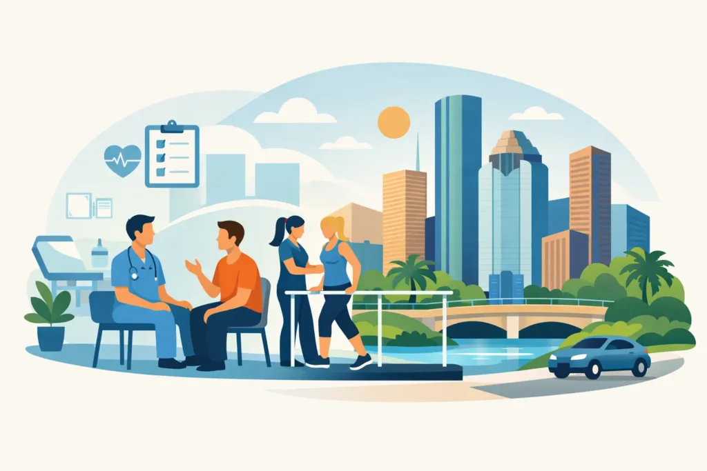 Outpatient Rehab Houston: What to Look For
