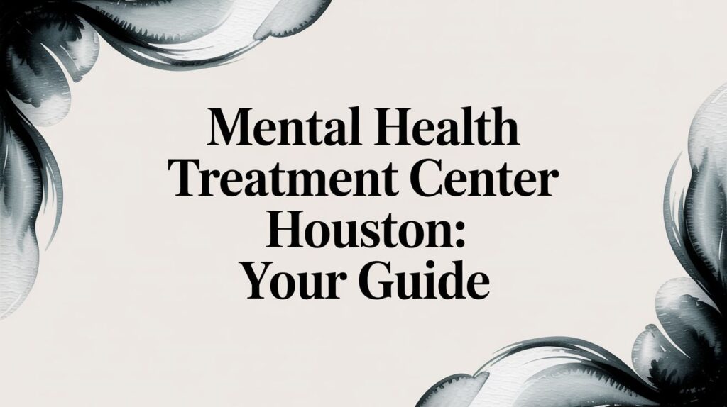 Mental Health Treatment Center Houston: Your Guide